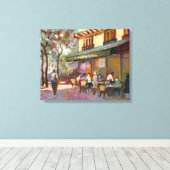 パリカフェ キャンバスプリント (インサイチュ (ウッドフロア))