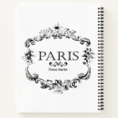 パリカフェ ノートブック (裏面)