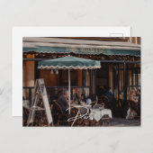 パリカフェ（パリ） シーズンポストカード (正面/裏面)