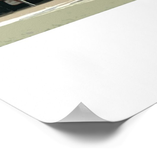 パリカフェ ポスター (角)