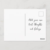 パリカラフルコーヒー店 ポストカード (裏面)