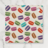 パリカラフルマカロンパターン誕生日 フェイバータグ (裏面)