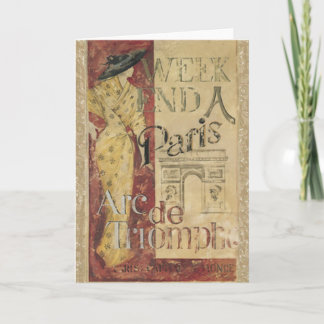 パリカードでの週末 カード