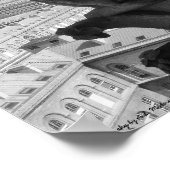 パリガルゴイルB&W ポスター (角)