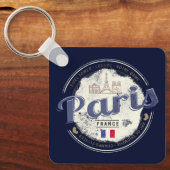 パリキャピタルフランスエッフェルタワーヴィンテージ土産 キーホルダー (正面)
