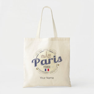 パリキャピタルフランスエッフェルタワーヴィンテージ土産 トートバッグ