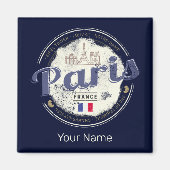 パリキャピタルフランスエッフェルタワーヴィンテージ土産 マグネット (正面)