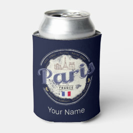 パリキャピタルフランスエッフェルタワーヴィンテージ土産 缶クーラー