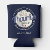 パリキャピタルフランスエッフェルタワーヴィンテージ土産 缶クーラー (裏面)