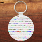 パリキーチェーン キーホルダー (正面)