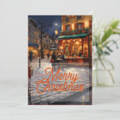 パリクリスマスアート シーズンカード (スタンド正面)