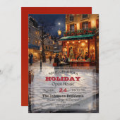 パリクリスマスアート 招待状 (正面/裏面)