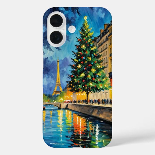 パリクリスマスツリーiPhone / iPadケース Case-Mate iPhoneケース (裏面)
