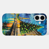 パリクリスマスツリーiPhone / iPadケース Case-Mate iPhoneケース (裏面 (横))