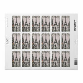 パリクリスマス ラベル (フルシート)