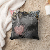 パリグラマーきらきら光るスパークルフランスガーリートレンディー クッション (ブランケット)