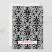 パリグラム·Sweet sixteen·バースデー·パーティーの招待 招待状 (裏面)