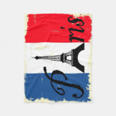 パリグランジ フリースブランケット (正面)