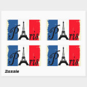 パリグランジ 長方形シール (シート)