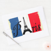 パリグランジ 長方形シール (封筒)