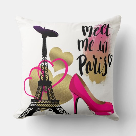 パリグレードAコットン装飾用クッション クッション (正面)