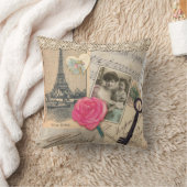 パリコラージュ クッション (ブランケット)