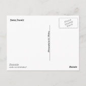 パリコラージュ(回転木馬、エッフェルタワー、ノートルダム) ポストカード (裏面)