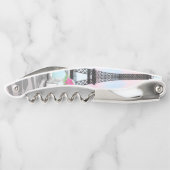 パリコルクスクリューでピンク色のバルーンを持つ女性 ソムリエナイフ (裏面)