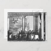 パリサイ人シモンの家での食事 ポストカード (正面/裏面)