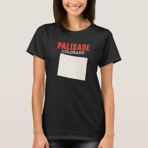 パリサードコロラドUSA州アメリカトラベルコロラド Tシャツ