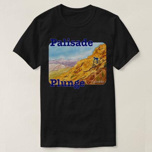 パリサードプランジコロラド Tシャツ (デザイン正面)