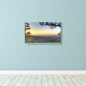 パリザードオーバーフロープティジャン州パークアーカンソー キャンバスプリント (インサイチュ (ウッドフロア))