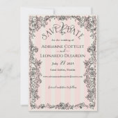 パリシック華美ピストライプンク結婚ズ セーブザデート (正面)