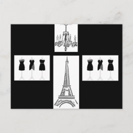 パリシティオブライトエッフェルタワーフランスのはがき ポストカード