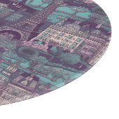 パリシティスケープinアクアヴィンテージデザイン カッティングボード (角)