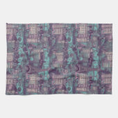 パリシティスケープinアクアヴィンテージデザイン キッチンタオル (横)