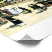 パリシティバイクロードモネ ポスター (角)