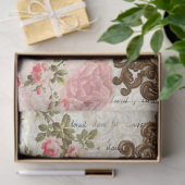 パリシャビーシックフランスのエフエメラビクトリアンウィメンズ 薄葉紙 (ギフト)