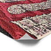 パリシャンデリアフランスのクイーンマリー・アントワネット ポスター (角)