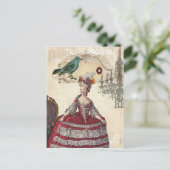 パリシャンデリアフランスのクイーンマリー・アントワネット ポストカード (スタンド正面)