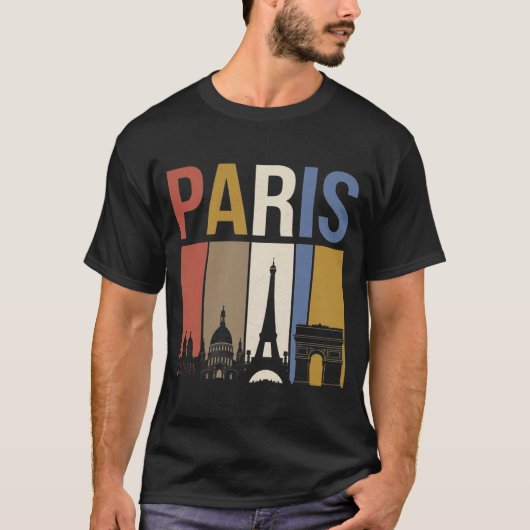 パリシルエット Tシャツ (正面)