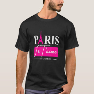 パリジェタイムパリ旅行エッフェルタワーパリ Tシャツ