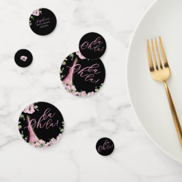 パリジェンヌのオー・ラ・ラ・ブライダルシャワー コンフェッティ