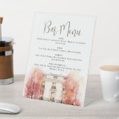 パリジェンヌ結婚のバー 台座サイン (インサイチュ)