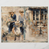 パリジェンヌ通り市場カフェジャンクジャーナルページ (正面)