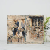 パリジェンヌ通り市場カフェジャンクジャーナルページ (スタンド正面)