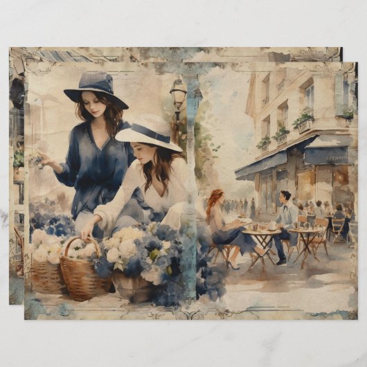 パリジェンヌ通り迷惑ジャーナルページ (正面/裏面)