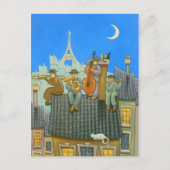 パリジャズ ポストカード (正面)