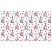 パリジャンエッフェルタワーパープルシック テーブルクロス (正面(横))