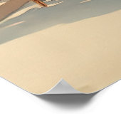 パリジャンカフェウィズエッフェルビュー ポスター (角)